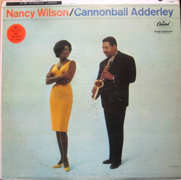 Nancy Wilson / Cannonball Adderley : Nancy Wilson / Cannonball Adderley (LP, Album, Mono, RP, Scr)