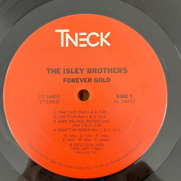 The Isley Brothers : Forever Gold (LP, Comp, San)