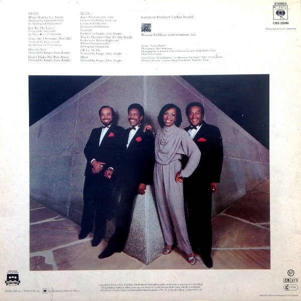 Gladys Knight & The Pips* : Visions (LP, Album)