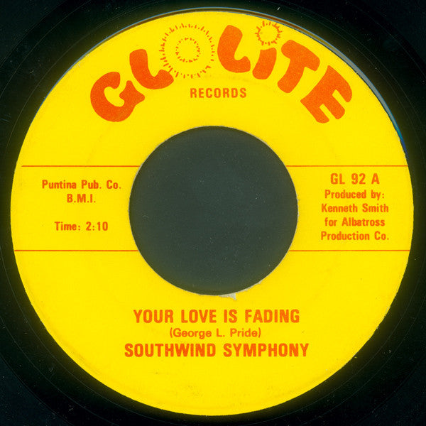 Southwind Symphony : Your Love Is Fading / Coming Home (7", Single)