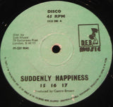 15 16 17 : Suddenly Happiness (12", Maxi)