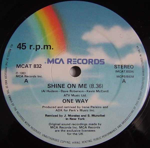 One Way : Shine On Me (12")