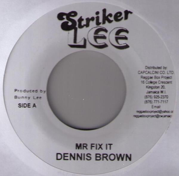Dennis Brown : Mr Fix It (7", RE)