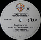 Larry Graham : Sooner Or Later (12", Promo)