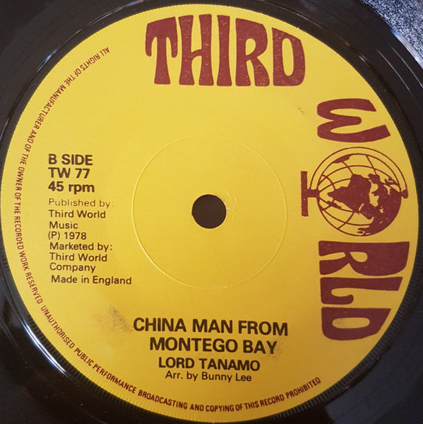 Lord Tanamo : A Dash Of The Sunshine (7")