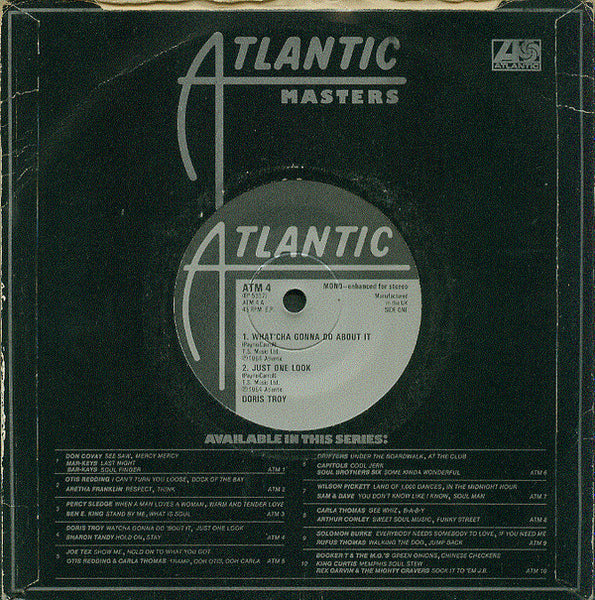 Doris Troy / Sharon Tandy : What'cha Gonna Do About It / Just One Look / Hold On / Stay With Me (Baby) (7", EP, Comp)