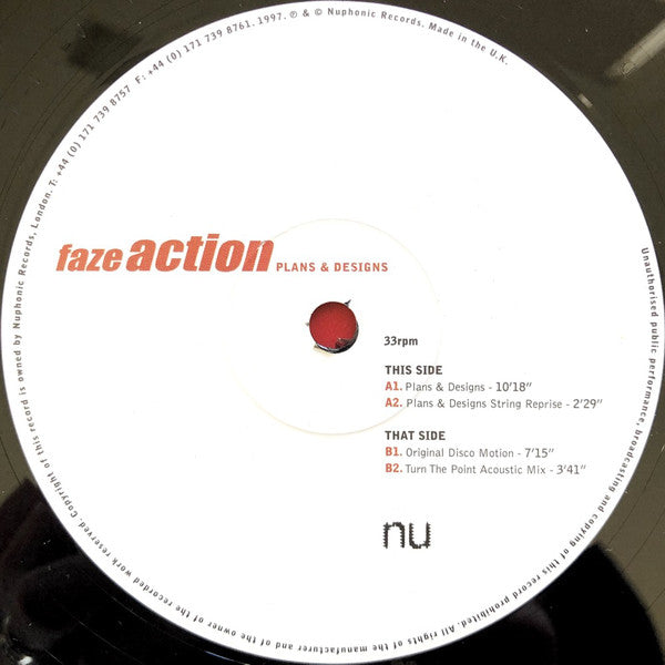 Faze Action : Plans & Designs (2xLP, Album)