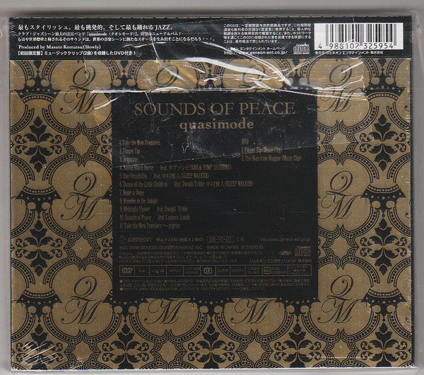 Quasimode : Sounds Of Peace (CD, Album + DVD-V, NTSC)