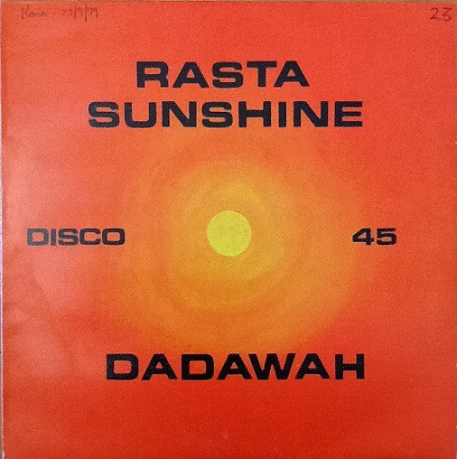Dadawah : Rasta Sunshine (12")