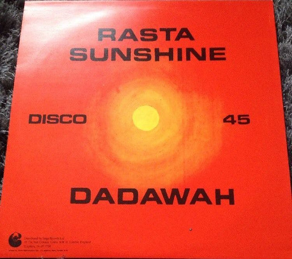 Dadawah : Rasta Sunshine (12")