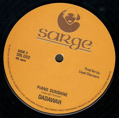Dadawah : Rasta Sunshine (12")