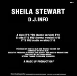 Sheila Stewart : It's You (12")
