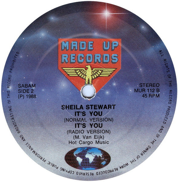 Sheila Stewart : It's You (12")