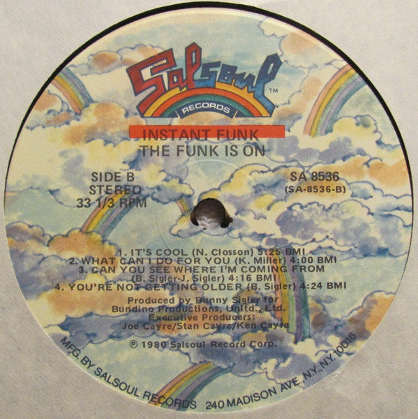 Instant Funk : The Funk Is On (LP, Album)