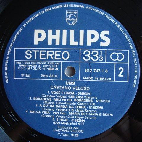 Caetano Veloso : Uns (LP, Album)