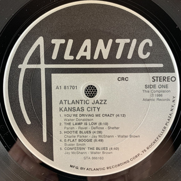 Various : Kansas City (LP, Comp, Club, CRC)