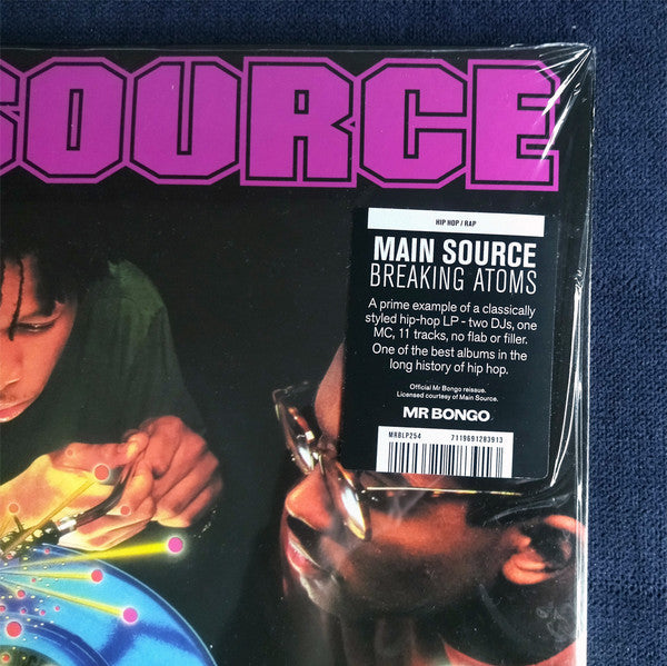 Main Source : Breaking Atoms  (LP, Album, RE)