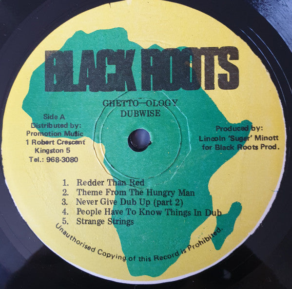 The Soul Syndicate : Ghetto-Ology Dubwise (LP, Album, RE)