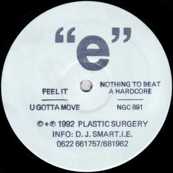 "e"* : Feel It (12", W/Lbl, Sta)