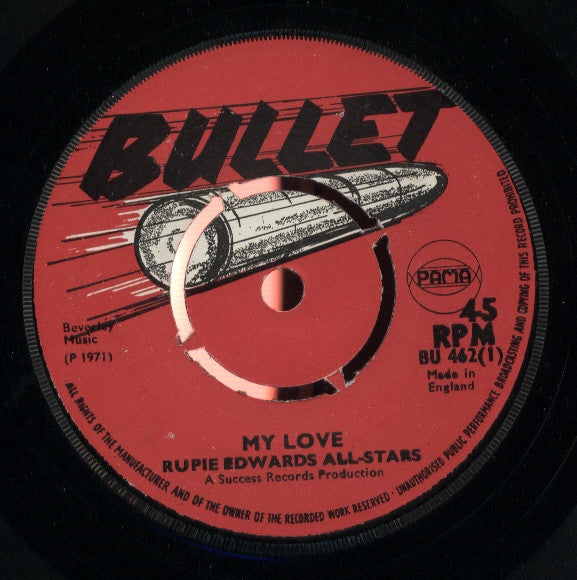 Rupie Edwards All Stars : My Love (7")