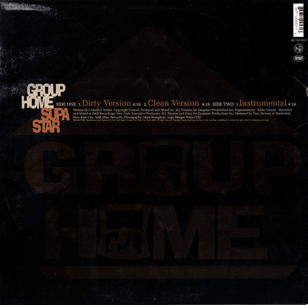 Group Home : Supa Star (12", Single)