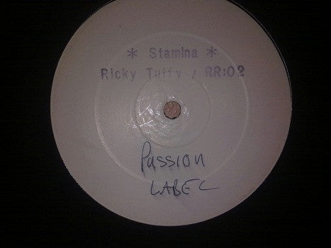 Ricky Tuffy / Mr. Spaulding : Stamina / Wounded Them (12", Single, Promo, W/Lbl)