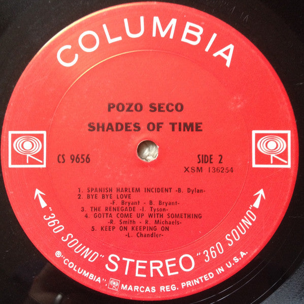 Pozo Seco : Shades Of Time (LP, Album, Pit)
