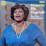 Ella Fitzgerald With Marty Paich Orchestra : Whisper Not (LP, Album, Mono)