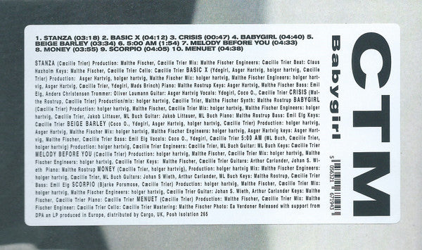 CTM : Babygirl (LP, Album, Ltd, + C)