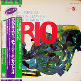 Charles Mingus With Hampton Hawes & Dannie Richmond : Mingus Three (LP, Album, Mono, RE)