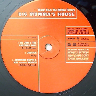 Various : Big Momma's House (Music From The Motion Picture) (2xLP, Comp)
