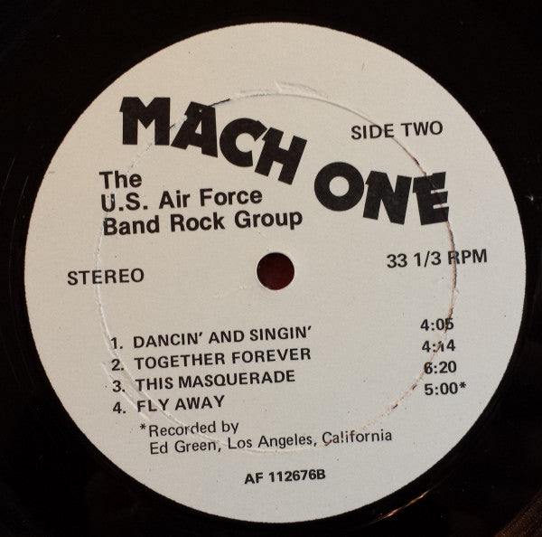 The U.S. Air Force Band Rock Group : Mach One (LP, Album, Promo)