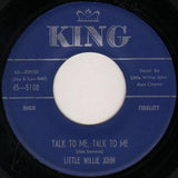 Little Willie John : Talk To Me, Talk To Me / Spasms (7", Single)