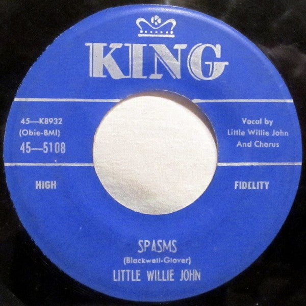 Little Willie John : Talk To Me, Talk To Me / Spasms (7", Single)