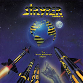 Stryper : The Yellow And Black Attack (12", EP, RP)