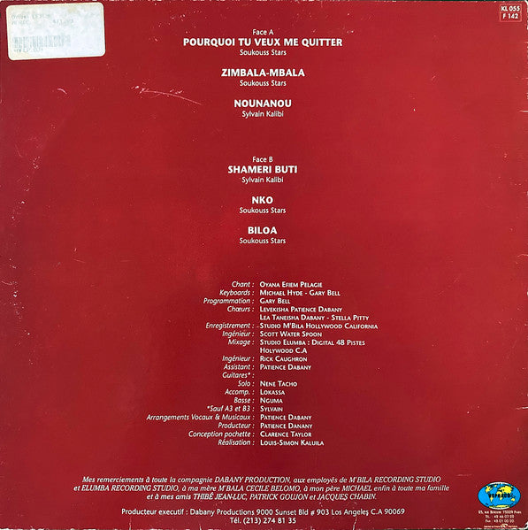 Oyana Efiem Pelagie : Oyana Efiem Pelagie (LP)