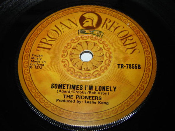 The Pioneers : You Don't Know Like I Know (7", Single, Sol)