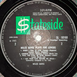 Miles Davis : Plays For Lovers (LP, Comp, Mono)