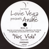 Anané : Nos Vida / Mon Amour (12", Promo)