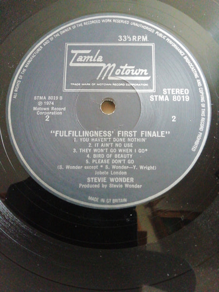 Stevie Wonder : Fulfillingness' First Finale (LP, Album, MP, Gat)