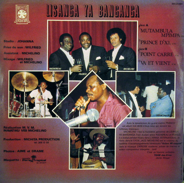 Michelino* & Franco : Lisanga Ya Banganga (LP)
