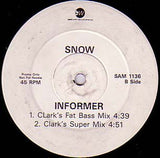 Snow (2) : Informer (12", Promo)