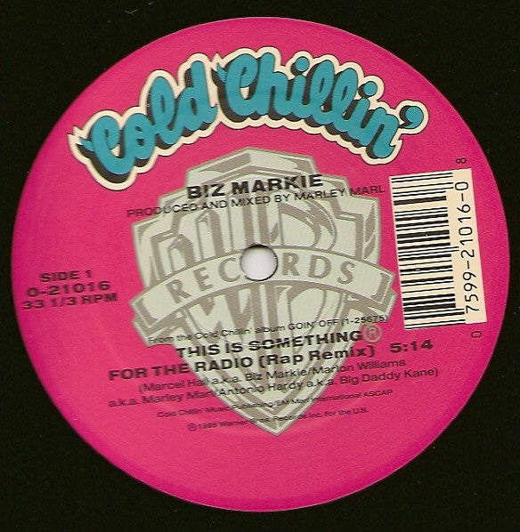 Biz Markie : This Is Something For The Radio (12")
