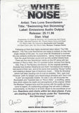 Two Lone Swordsmen : Swimming Not Skimming (2x12", EP, Promo, W/Lbl)