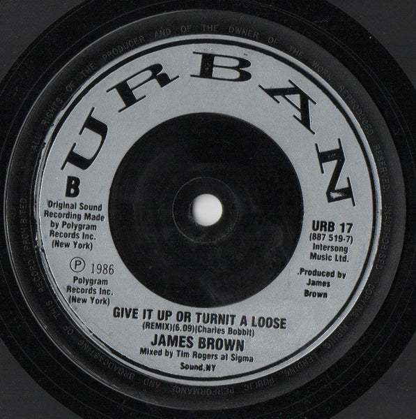 James Brown : The Payback Mix Part One (7", Single, Sil)