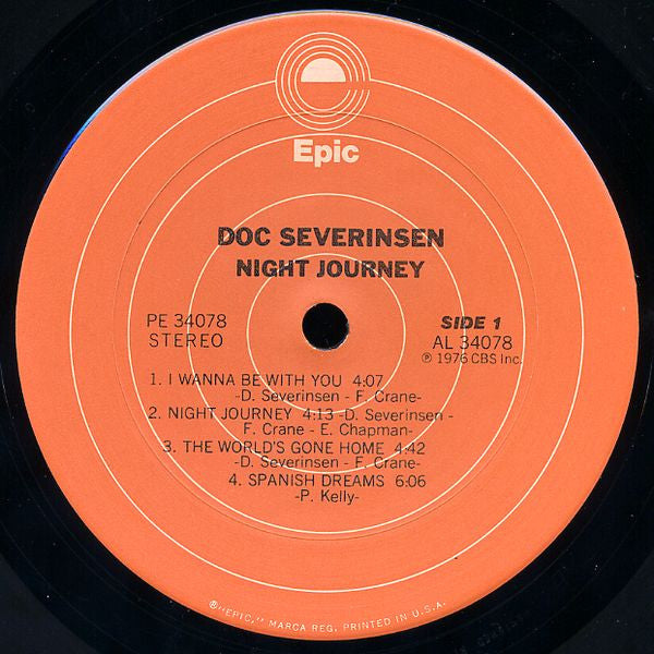 Doc Severinsen : Night Journey (LP, Album, Ter)