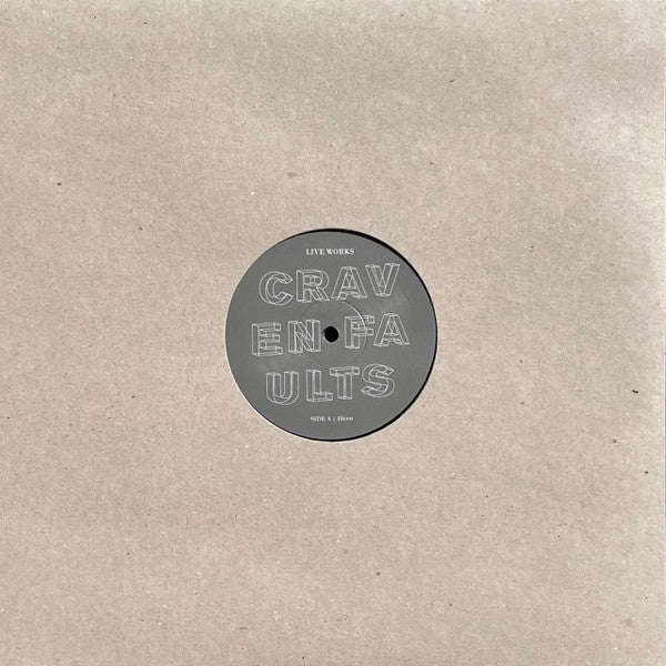Craven Faults : Live Works (2x12", Album, Ltd, Num)
