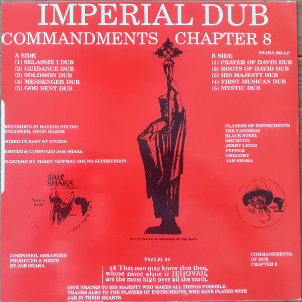 Jah Shaka : Commandments Of Dub Chapter 8 - Imperial Dub (LP)