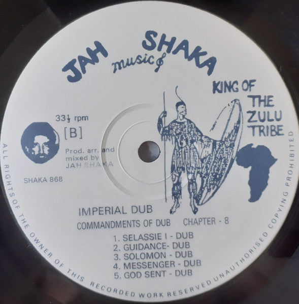 Jah Shaka : Commandments Of Dub Chapter 8 - Imperial Dub (LP)
