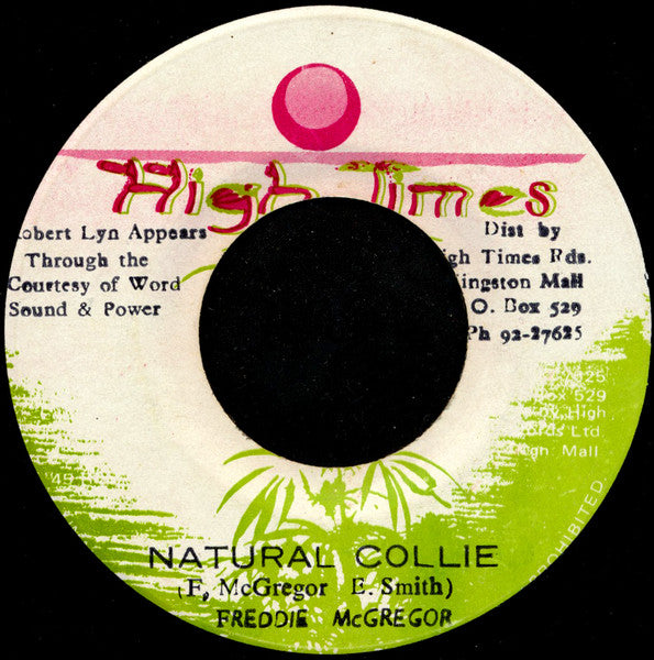 Freddie McGregor : Natural Collie (7")